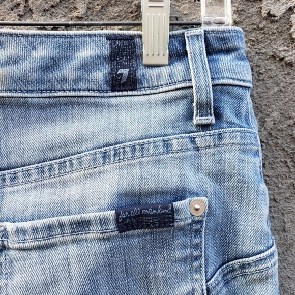 For All Mankind  Denim Pencil SKIRT - Picture 6 of 7